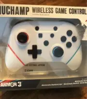 Armor3 NuChamp Wireless Controller Switch/Lite - White. NIB Free Shipping
