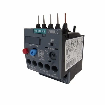 NEW SIEMENS 3RU2126-4DB0 OVERLOAD RELAY FOR MOTOR PROTECTION 20-25 AMP NIB