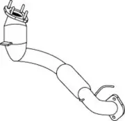 Redback Manifold Catalytic Converter for Ford Transit (09/2006 - 12/2014)
