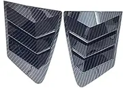 Car Styling Rear Side Vent Window Scoop Louver Trim Cover Modification Compatible For Honda Civic 9th Sedan 2011-2014 Auto Accessories
