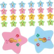 40pcs Kids Reward Tokens Star Shaped Tokens for Student Motivation Behavior Management Sensory Reward Chart for Kids