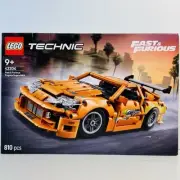 Lego Technic 42204 Fast and Furious Toyota Supra MK4 New & Sealed Free Postage