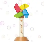 Bubble Blower | Toddler Light Up Music Toy,3 Gears Windmill Bubble Machine for Kids Easter Christmas Backyard Garden Party Beach Activities