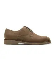[Aquila] Edward Nubuck Derby Shoes in Walnut