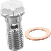 OSOLADY Stainless Steel Car Brake Disc Bolt Replacement Screw for Caliper Slide Pin Lightweight Hollow Design for Easy Installation and Enhanced Safety