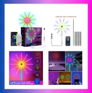 Firework LED Light RGB Color Changing APP Control And Remote Control