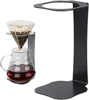Coffee Pour over Station | Pour over Coffee Grinder Holder - Compact Multi-functional Filter Station with Base, Portable Brewing Grinder Rack for Outdoor Travel Studio