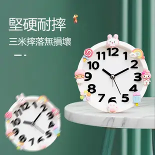 百貨店 HelloKitty粉色掛鐘 超靜音 石英鐘 質感時鐘 滑動式指針 時鐘 客廳時鐘 高顏值鐘錶