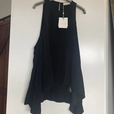 sass and bide 14 Silk Tales Top Black Size 14 New With Tags