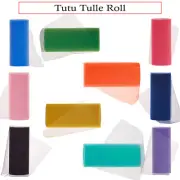 Tulle Roll 6" x 25/100 Yards Nylon Fabric for Tutu Netting Crafts Wedding Decor