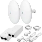 Wireless Bridge NBE-5AC-GEN2 Pre-Configured Bundle of 2, Point to Point Wi-Fi Br