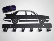 Jetta wall hanger Unique gift for Man Metal Key & Coat Hooks Garage VW fan