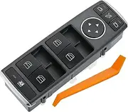 Power Window Switch Fits for Mercedes-Benz C230, C250, C300, C350, C63 AMG, E350, E400, E550, GLK350,.Replaces 2049055402, 2128208310.Driver Side Control Door vidrios Master Switch