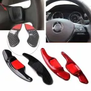 For VW Tiguan Golf 7 MK7 Passat B8 Carbon Fiber Steering Wheel Shift Paddle