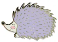 在飛比找博客來優惠-Hedgehog Hard Enamel Cloisonne