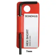 Bondhus BD15870 - Hex Key L-Wrench 7.0mm Hex End Short