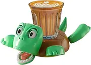 Turtle Cup Holder - Funny Turtle Coasters | Cute Non-Slip Drink Mats, Adorable Housewarming Coffee Cup Mats, Decorative Animal Mug Pads for Coffee, Tea, and Kitchen Decor Home and Office
