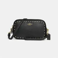 在飛比找蝦皮購物優惠-COACH Sadie Crossbody Clutch W