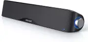 HiFi Bluetooth 5.0 Computer Sound Bar - USB Speakers with 2 Connection Methods