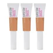 Maybelline Super Stay Full Coverage Under-Eye Concealer 6ml 45 TAN - 3 pack