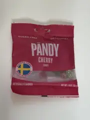 Pandy Swedish Candy Sugar Free Candy - Sour Cherry - Diet Candy 14 Bags
