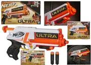 Nerf Ultra Four Blaster 4 Darts Ages 8+ Toy Gun Fire Blast Game Pistol Gift Set