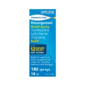 Nasal Decongestant Spray same as Sudafed & Dimetapp Refills ONLY Best Value