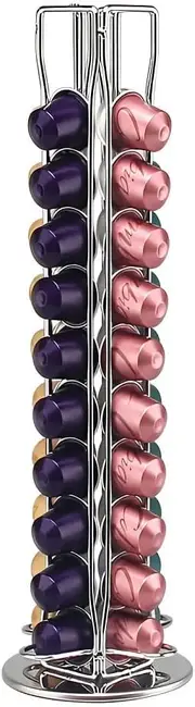 CARLA HOME Coffee Pods Holder Storage Compatible with 40 Nespresso Pods