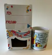 Vintage Musical Mug Susan McAllister 1992 Plays “My way” Funny Fishing Fish