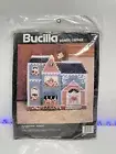 "The Manor House" Doorstop ©1990 Bucilla Plastic Cavas Needlepoint Kit # 6046
