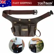 TOURBON Garden Tools Organizer Workshop Belt Pouch Apron w/Phone Inner Pockets