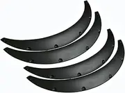 4pcs Universal Car Wheel Lip Protective Cover Trim Mudguards Body Kit For Sedan SUV Off-Road Vehicle Fender Flares Part 80/89 Cm(4Pcs 80 cm)