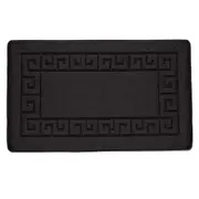 Home Door Entrance Mat Indoor Outdoor Floor Mat-Black