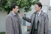The Office Steve Carell as Michael Scott and Rainn Wilson as Dwigh- Old Photo 4