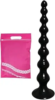Super Long Anal Bead Plug Anus Plug Trainer Large Butt Plug With Suction Cup Flexible Anal Sex Toy For Men Women Couples Gay Black