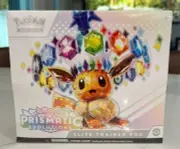 SEALED NEW Pokémon Prismatic Evolutions Elite Trainer Box