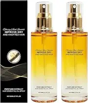 Conditioning Oil Spray Scalp, Leave in Hair Strengthener, Conditioner Comforting, Improve Dry and FrizzyScented Hair Oil Perfume Spray for Women, (2pcs)