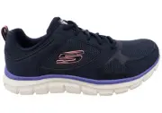 Womens Skechers Track Grand Scene Comfortable Memory Foam Shoes - ModeShoesAU