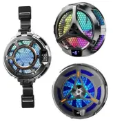 Magnetic Tablet Cooler Cooling Fan with Temperature Display for Tablet Gaming US