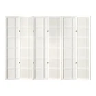 Artiss 6 Panel Room Divider Screen Partition Privacy Wood Stand Nova White