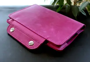 Kindle Paperwhite 11 2021 leather case Fuchsia pink Kindle cover Ereader case