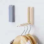 Folding Drying Rack Bathroom Key Holder New Hanging Storage Rack