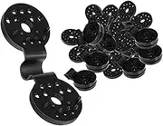Suesacy 55 Piece Shade Cloth Clips Tarp Clips Heavy Duty Lock Grip Shade Cloth Clips Heavy Duty