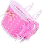 Totority 1 Set Bike Streamers and Basket Accessories for Decorative Ribbons for Childrens Bikes and Scooters Fun and Scooter Basket Ornaments