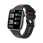 Catzon P41 Smart Watch Full Touch Screen Call Answer/Dial Fitness Tracker for Android iOS-Black