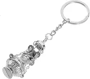 CLISPEED Creative Key Pendant Keychain Incense Burner Decor for Bags Purses and Backpacks Unique Keyring Accessory with Craftsmanship and Smooth Finish