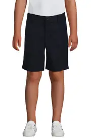 Lands' End School Uniform Boys Active Chino Shorts in Classic Navy at Nordstrom, Size 7