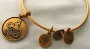 Disney Alex And Ani Hollywood Studios Sorcerer Hat Gold Bangle Charm Bracelet