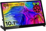 IPS Touchscreen Monitor 10.1" with Dual Speakers Compatible with Raspberry Pi