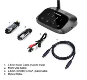 Premium Long Range Bluetooth Transmitter & Receiver OASIS PLUS aptX-HD TV